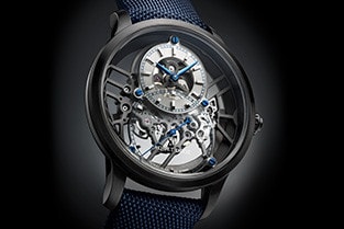 Jaquet Droz, New 2019 Collection Preview, Grande Seconde Skelet-One Ceramic