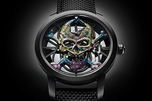 Jaquet Droz, Tourbillon Skelet Ceramic, Skull Pointillism, J0135250101, Ambiance