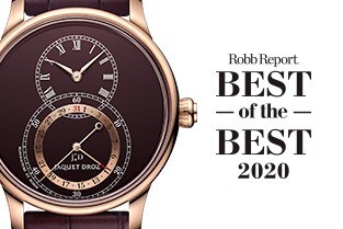 ROBB REPORT BEST OF THE BEST AWARD 2020