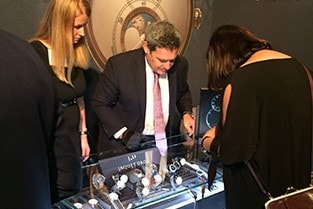 JAQUET DROZ AT WATCHTIME SHOW IN NEW YORK