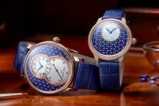 Jaquet Droz, The Art of Paillonné Enameling, J003033437, J005003244, Ambiance