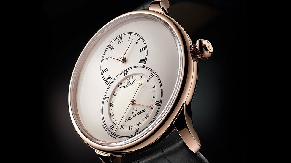 GRANDE SECONDE QUANTIÈME IVORY ENAMEL | Jaquet Droz