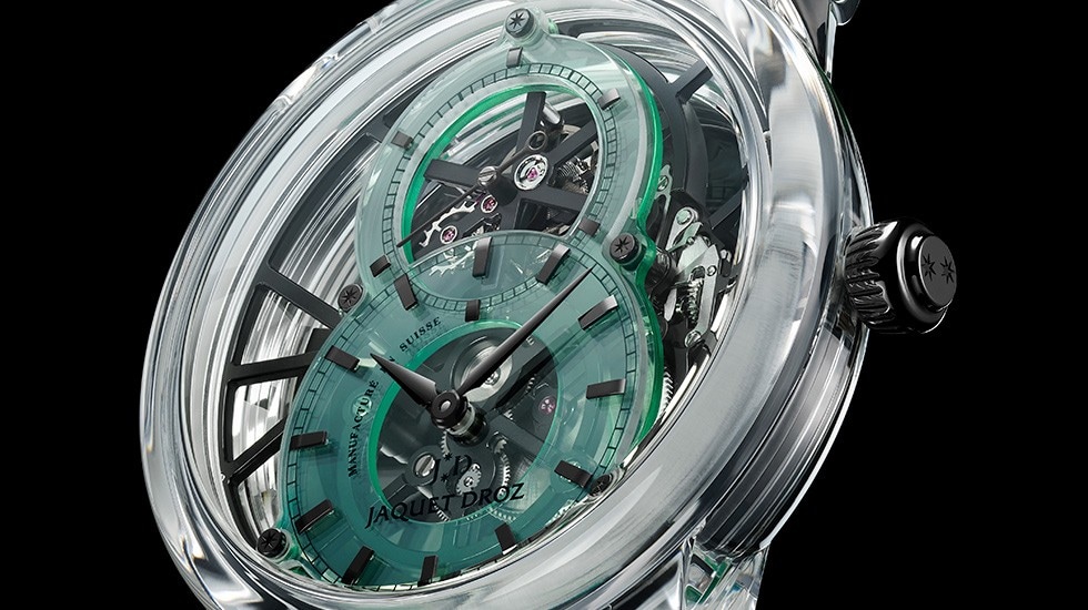 Jaquet Droz, Tourbillon Skelet Sapphire - Green, Ambiance