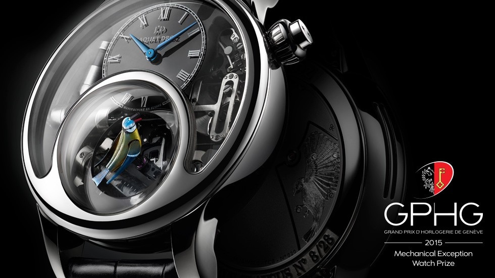 Jaquet Droz wins the Grand Prix d'Horlogerie de Genève in the 