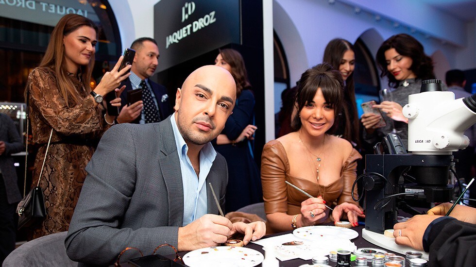 Jaquet Droz, collaboration with Italdizain, Azerbaijan, Guests Painting Workshop