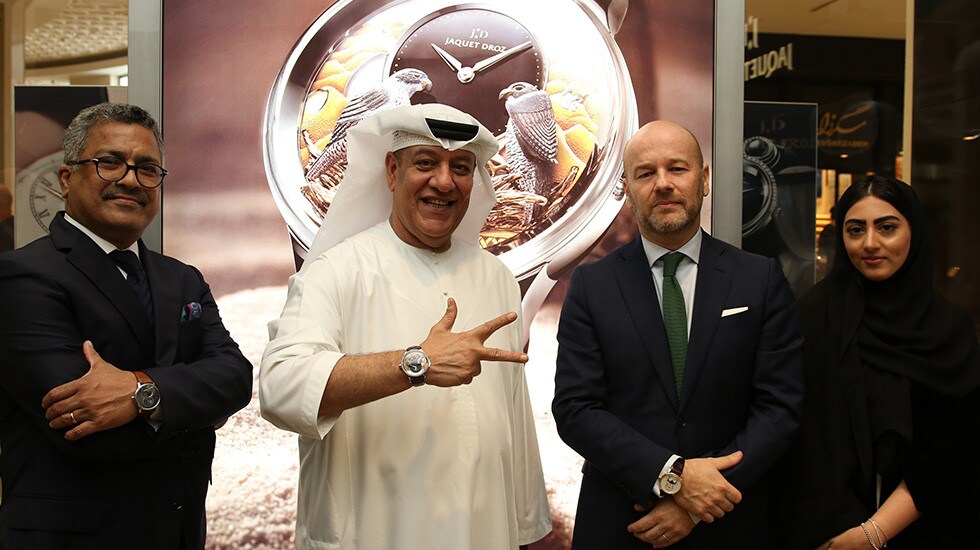 Jaquet Droz Unveiled A One Of A Kind Watch At Dubai Mall