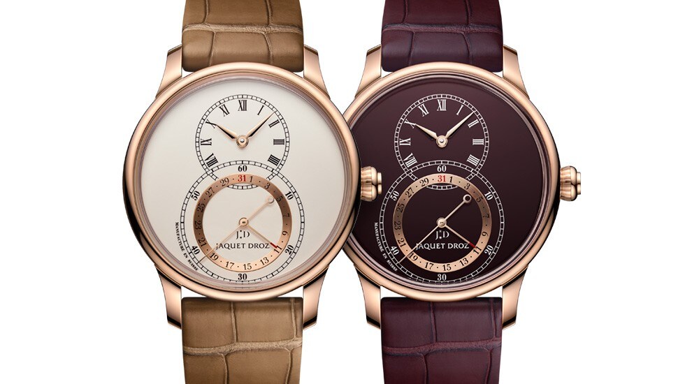 Jaquet Droz, Grande Seconde Quantieme, J007023202 J007023200, Front