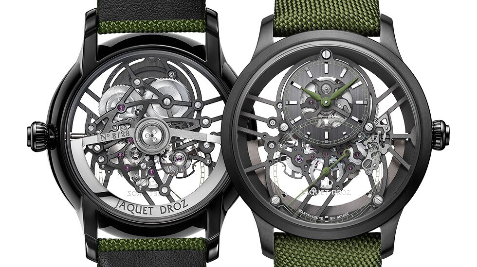 Jaquet Droz, Grande Seconde Sketel-One Ceramic, J003525545, Front Back