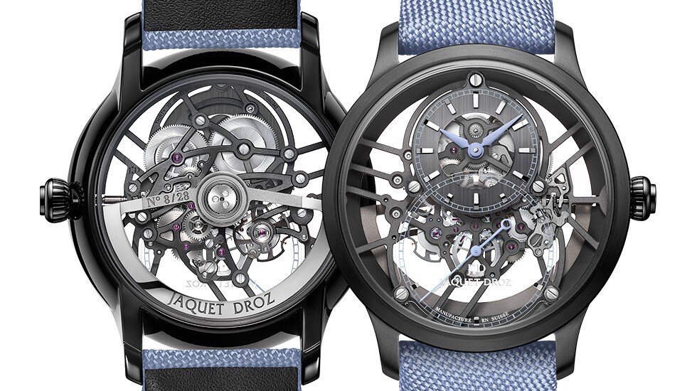 Jaquet Droz, Grande Seconde Sketel-One Ceramic, J003525546, Front Back