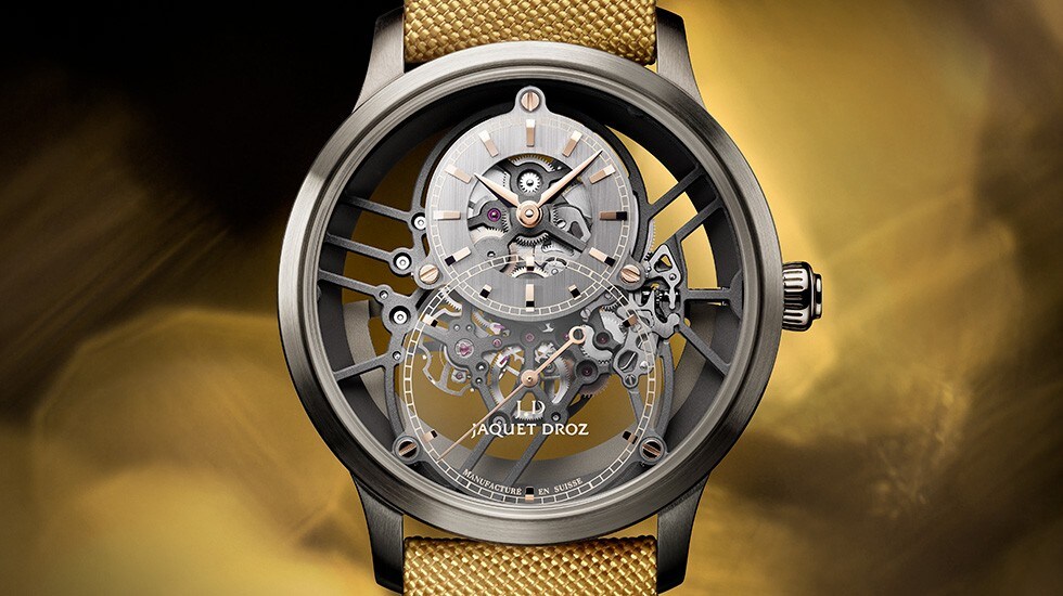 Jaquet Droz, Grande Seconde Sketel-One Plasma Ceramic, J003525547, Ambiance Case