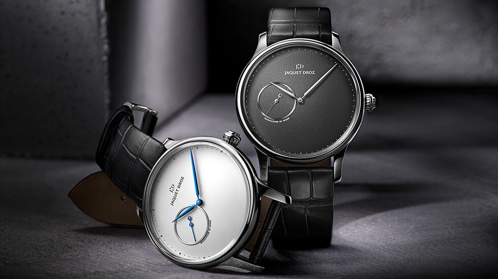 TWO NEW GRANDE HEURE MINUTE WATCHES ILLUMINATE THE ASTRALE COLLECTION BY JAQUET DROZ
