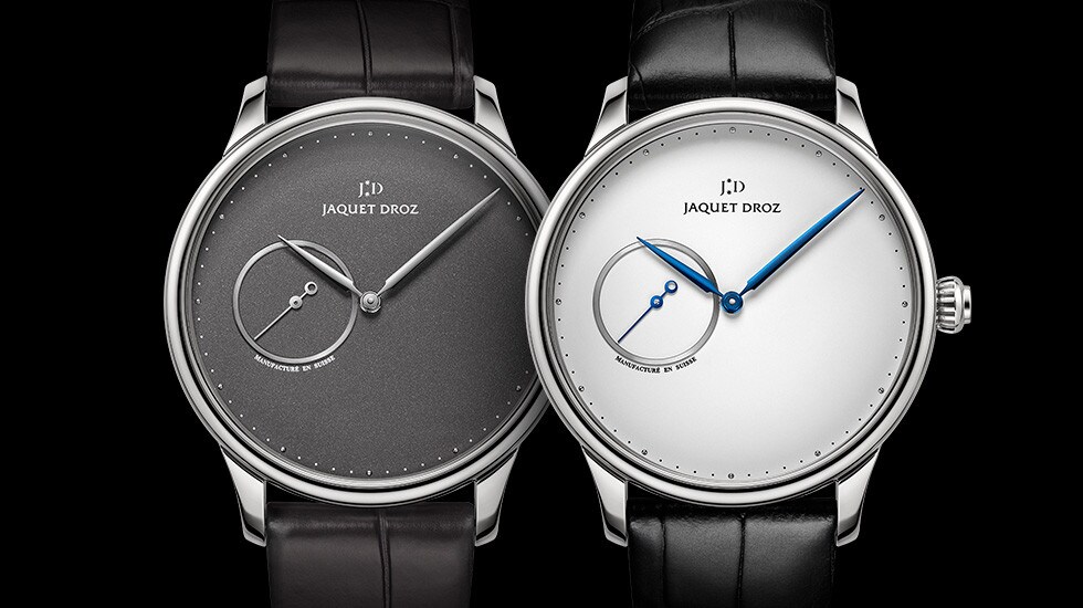 Jaquet Droz, Grande Heure Minute, J017030240, J017030241, Front Duo