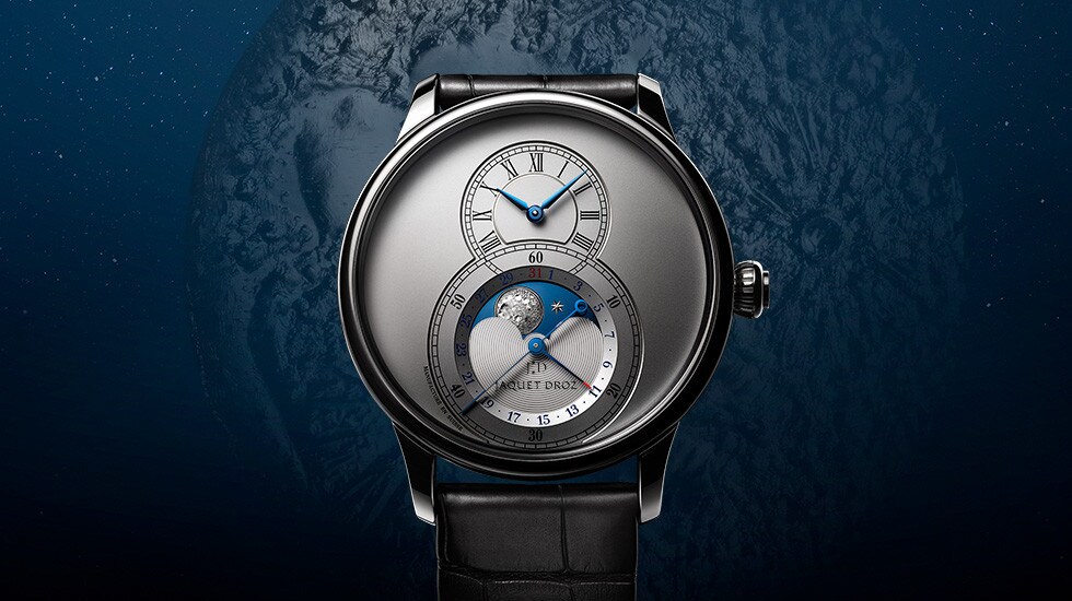 NEW MOON RISING OVER THE GRANDE SECONDE MOON COLLECTION