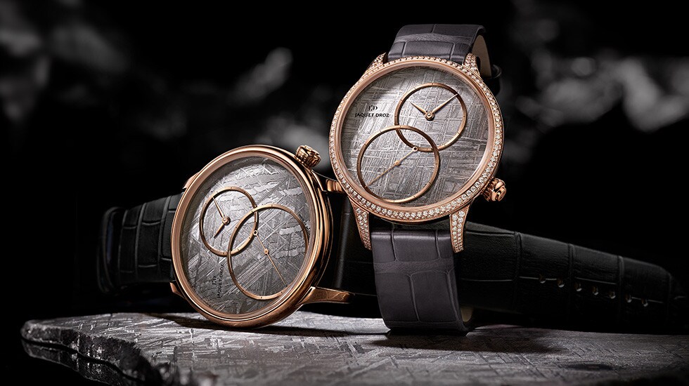 Grande Seconde Off-Centred Meteorite