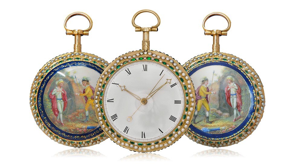 Jaquet Droz, Antique Duo Pieces