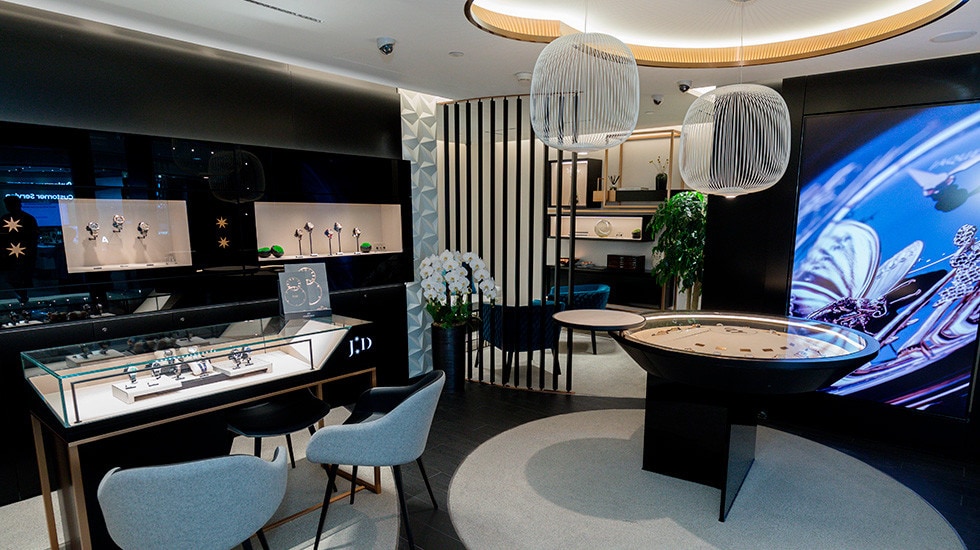 Jaquet Droz, Hong Kong Opening, Interior view