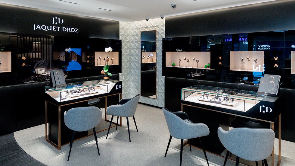 Jaquet Droz, Hong Kong Opening, Interior view