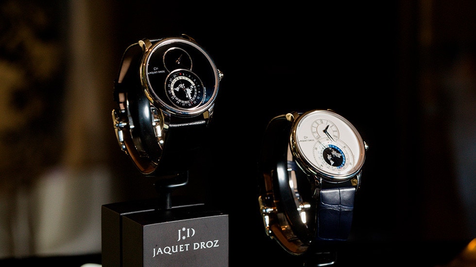 Jaquet Droz, Hong Kong Opening, Grande Seconde Dual Time Showcase