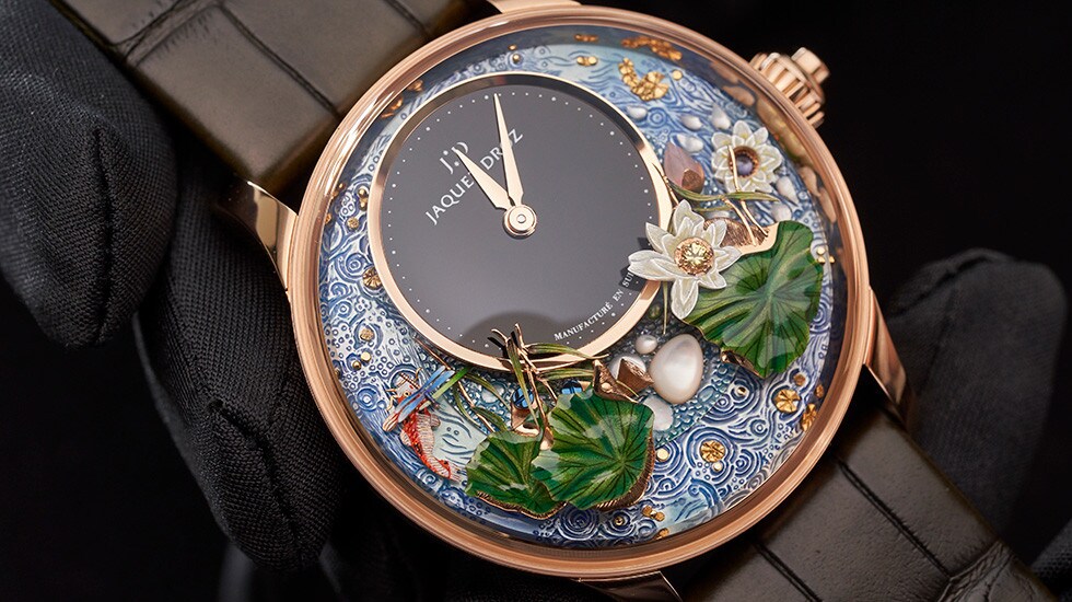 Jaquet Droz, Hong Kong Opening, Magic Lotus Automaton Presentation