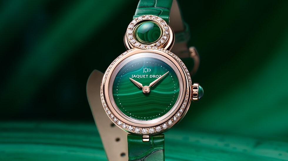 Jaquet Droz, Holiday Special Fair 2021, Japan, Lady 8 Petite Malachite, J014603272