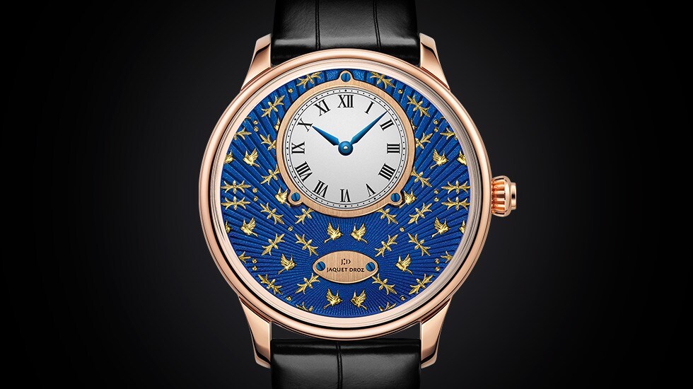 aquet Droz, Holiday Special Fair 2021, Japan, Petite Heure Minute Paillonnée, J005033258