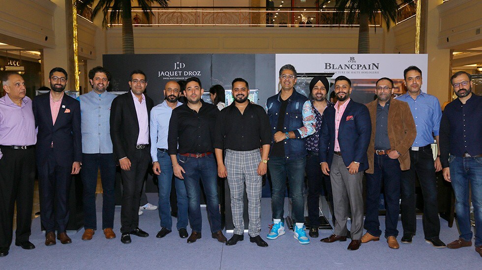 Jaquet Droz and Johnson Watch Company, Special cocktail in New Delhi, Guests