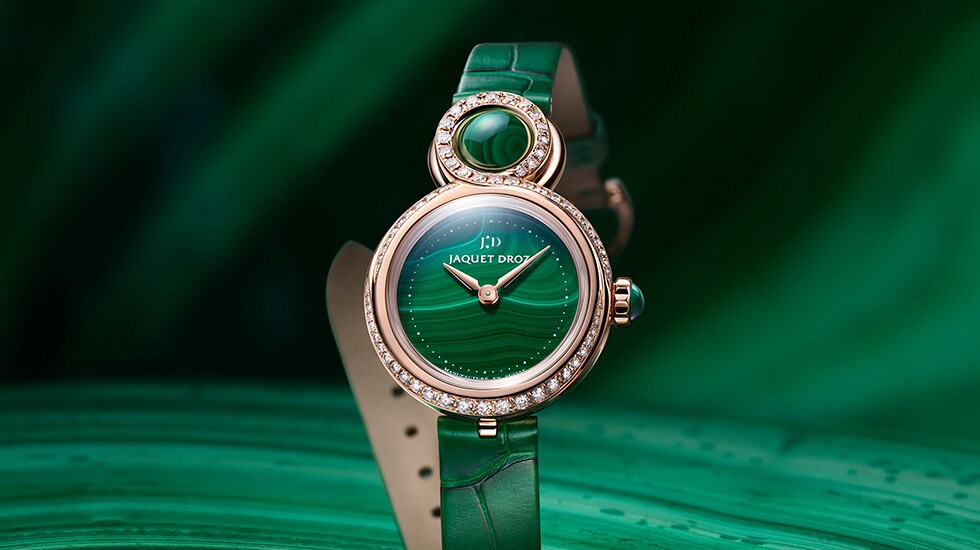 Jaquet Droz, 2109 Novelties, Lady 8 Petite Malachit