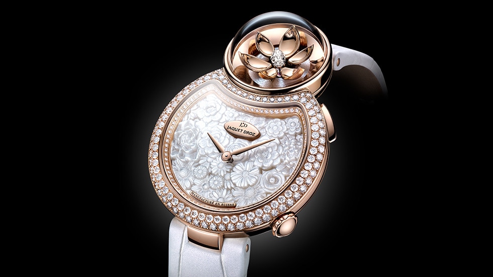 LADY 8 FLOWER: NEW ANIMATED FLORAL POETRY BY JAQUET DROZ