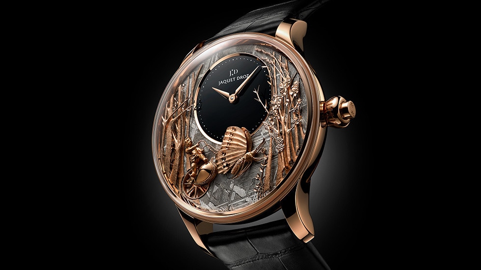 JAQUET DROZ UNVEILS THREE NEW VERSIONS OF THE LOVING BUTTERFLY AUTOMATON