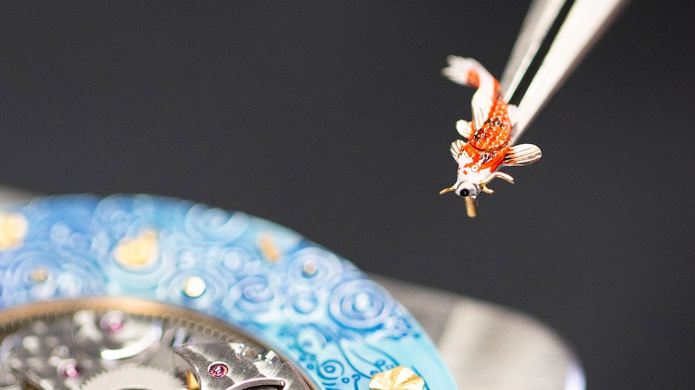 Jaquet Droz, Magic Lotus Automaton, Atelier