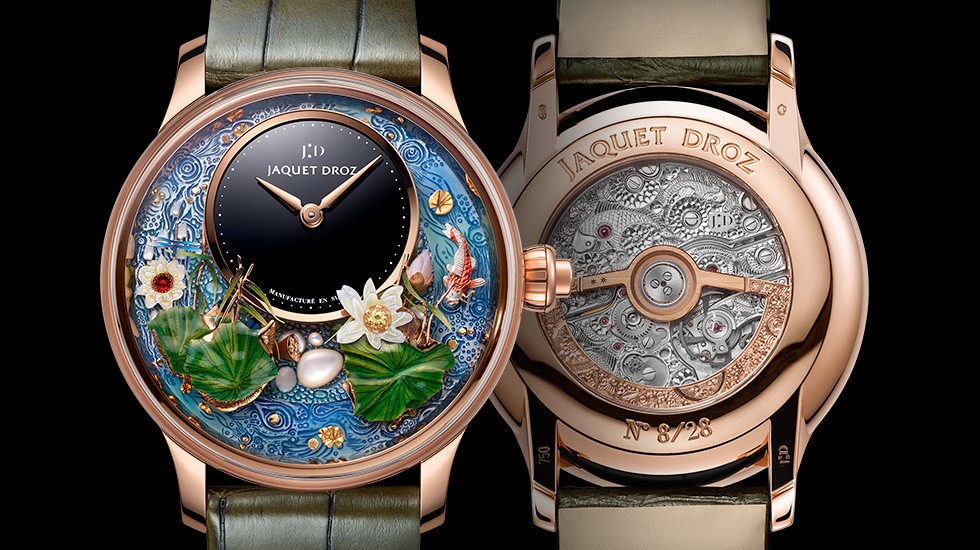 Jaquet Droz, Magic Lotus Automaton, J032633270, Front Back