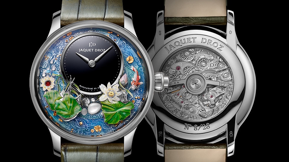 Jaquet Droz, Magic Lotus Automaton, J032634270, Front Back