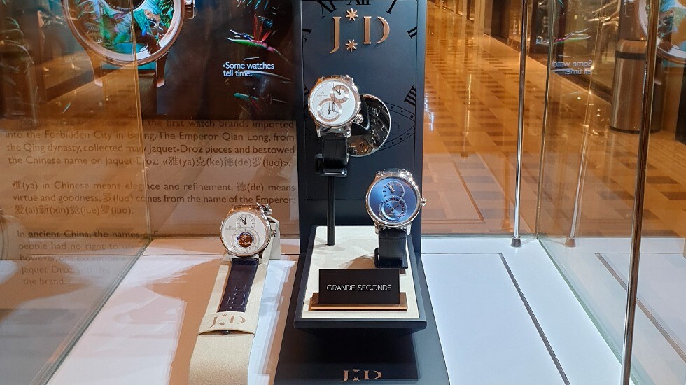 Jaquet Droz, Marina Bay Sands Pop-Up Exhibition, Grande Seconde Showcase