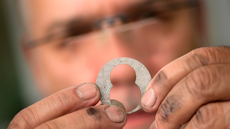 Jaquet Droz, Mineral Workshop, Meteorite Dial