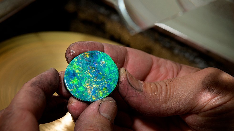 Jaquet Droz, Mineral Workshop, Raw Opal Dial