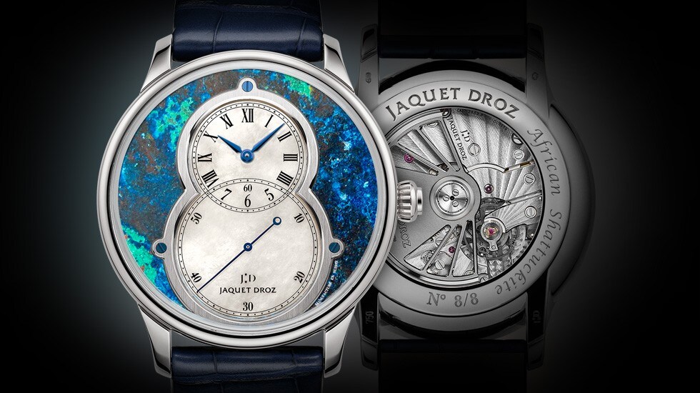 Jaquet Droz, J003034430, Grande Seconde, African Shattukite