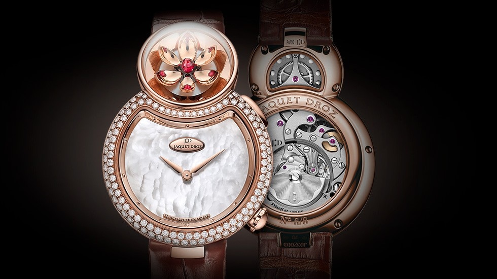 Jaquet Droz, Lady 8 Flower, J032003270, Front Back