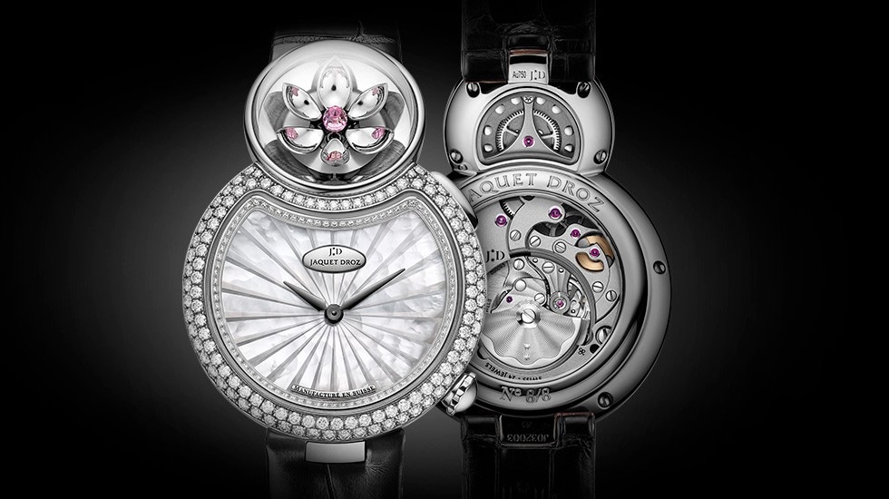 Jaquet Droz, Lady 8 Flower, J032004270, Front Back