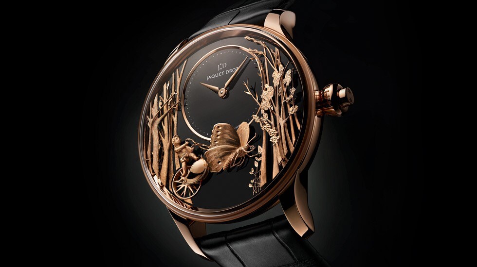 Jaquet Droz, J032533270, Loving Butterfly Automaton, Ambiance