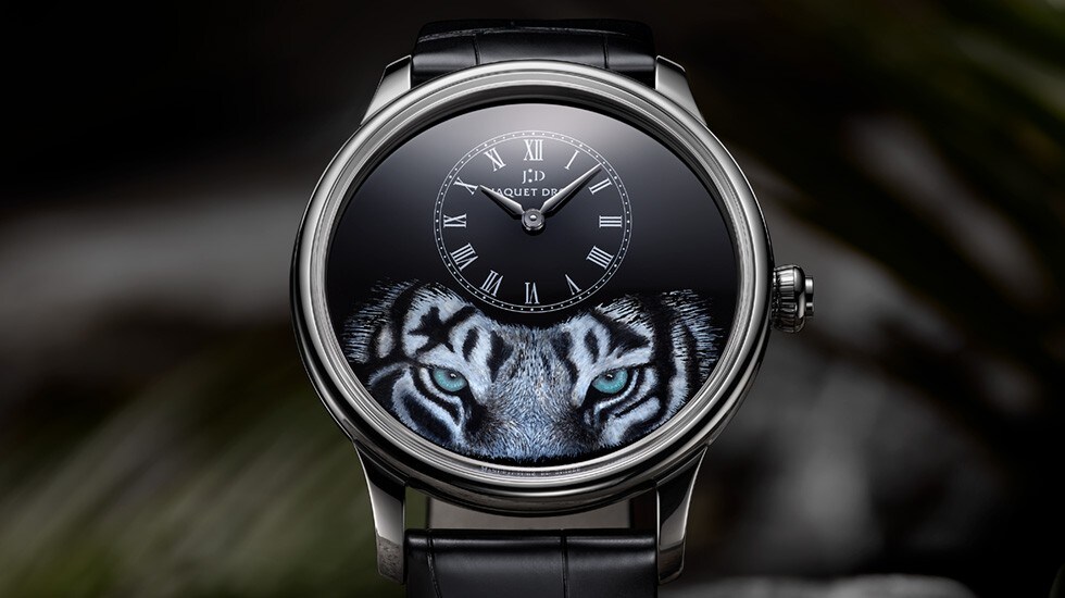 Jaquet Droz, Petite Heure Minute Tiger, J005034275, Ambiance