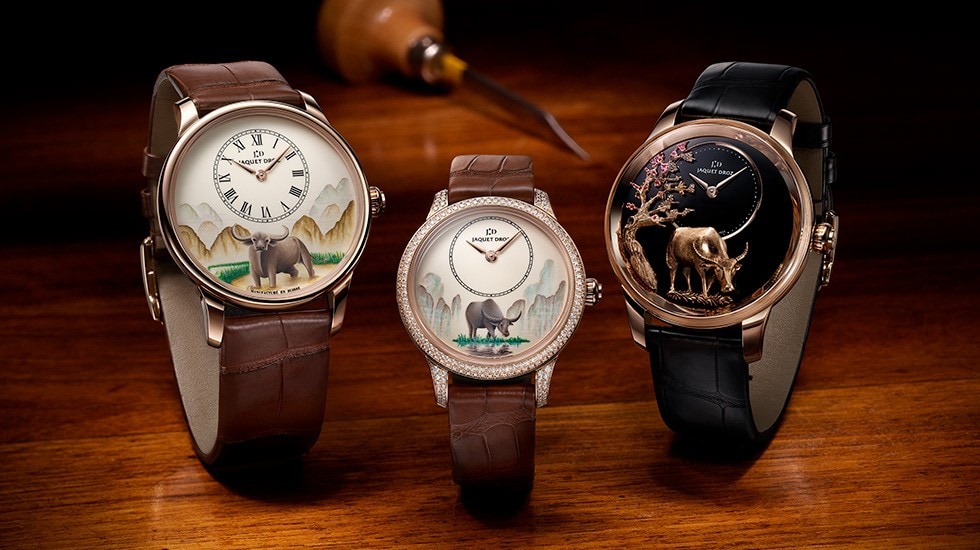 Jaquet Droz, Petite Heure Minute Buffalo 2020, Ambiance