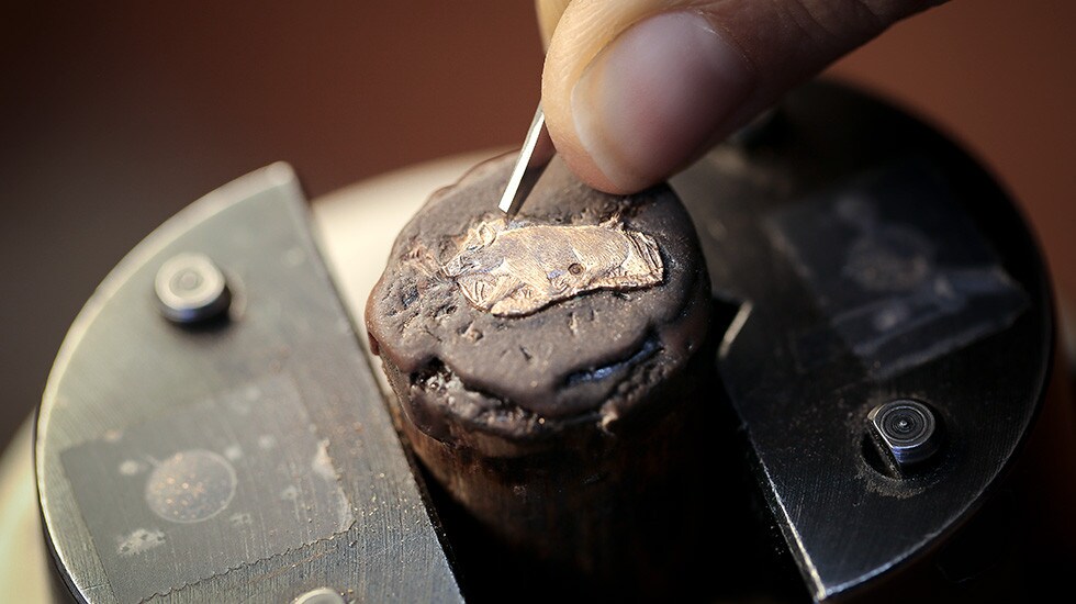 Jaquet Droz, Chinese New Year, Petite Heure Minute Relief Pig, Engraving Workshop, J005023290