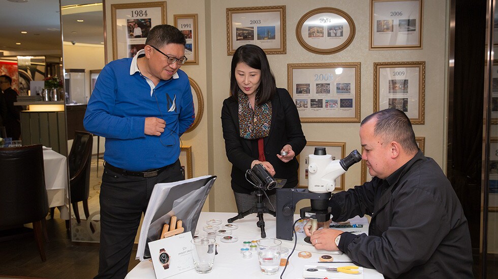 Jaquet Droz, Prince Event, Hong Kong, Painting Workshop, Artist Demonstartion