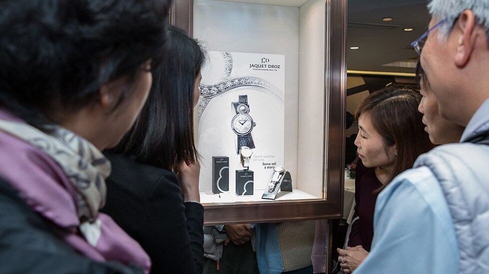 Jaquet Droz, Prince Event, Hong Kong, Lady 8 Petite, Showcase