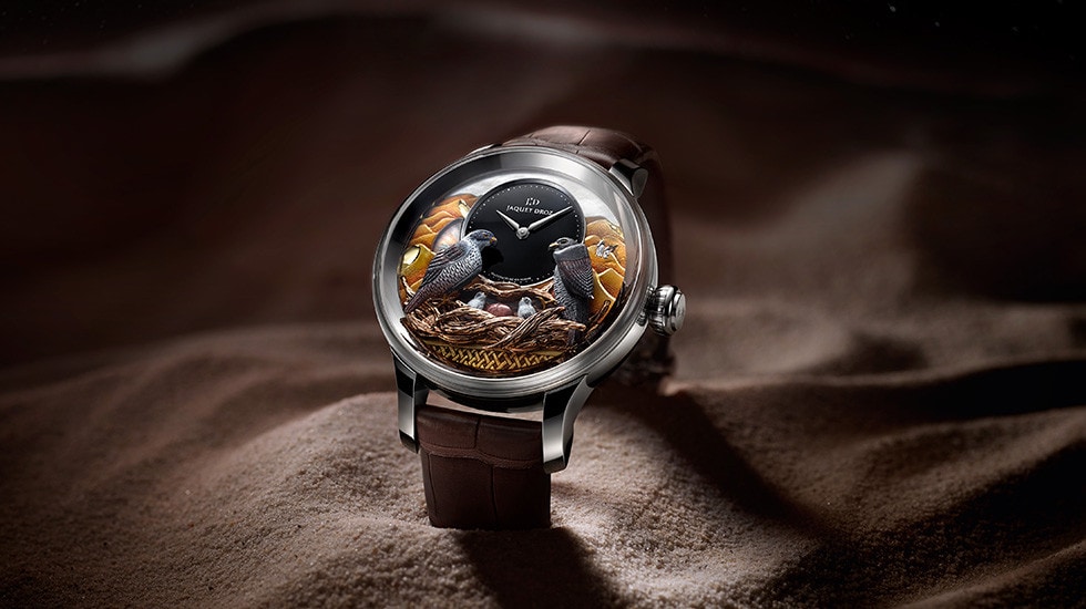 JAQUET DROZ BIRD REPEATER FALCON