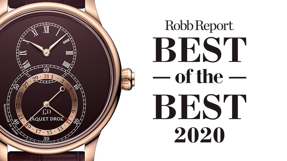 ROBB REPORT BEST OF THE BEST AWARD 2020