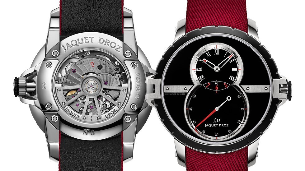 Jaquet Droz, SW Steel-Ceramic, J029030549, Front Back