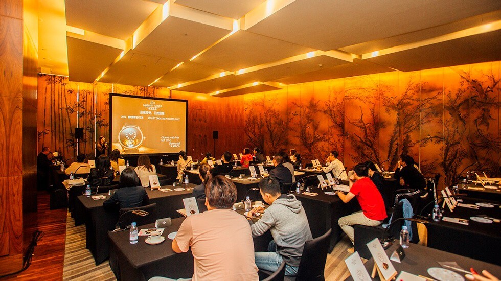 Jaquet Droz, Painting Workshop In Shanghai, Workshop view