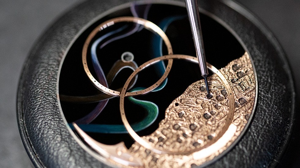 Jaquet Droz and Shirley Zhang, Workshop Close-Up