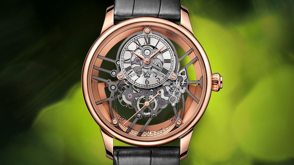 Jaquet Droz, Grande Seconde Skelet-One, J003523240, Front